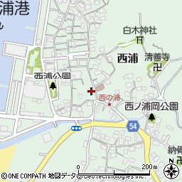 福岡県福岡市西区西浦1047周辺の地図