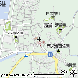 福岡県福岡市西区西浦1048周辺の地図