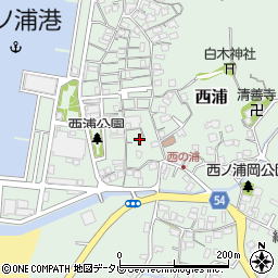 福岡県福岡市西区西浦1055周辺の地図