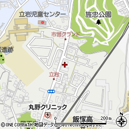 Ｊ’ｓマンションパークコート新飯塚立岩２周辺の地図