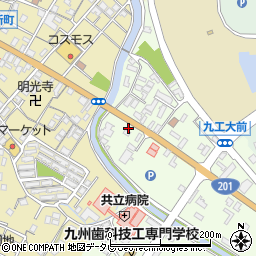 有限会社工大前薬局周辺の地図