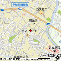 福岡県飯塚市伊岐須152周辺の地図