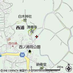 福岡県福岡市西区西浦1378周辺の地図