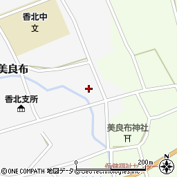 有限会社香北建設周辺の地図