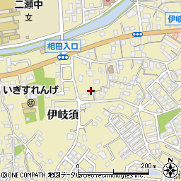 福岡県飯塚市伊岐須356周辺の地図
