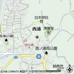 福岡県福岡市西区西浦1367周辺の地図
