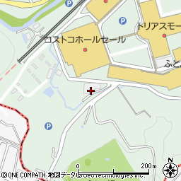 福岡県糟屋郡久山町山田1242周辺の地図