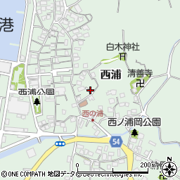 福岡県福岡市西区西浦1051周辺の地図