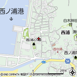 福岡県福岡市西区西浦1099周辺の地図
