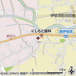 福岡県飯塚市伊川605周辺の地図