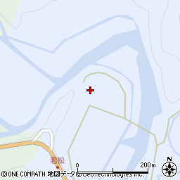 徳島県海部郡海陽町若松62周辺の地図