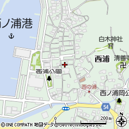 福岡県福岡市西区西浦1116周辺の地図