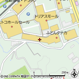 ロゴスアウトレットショップ福岡トリアス久山店周辺の地図