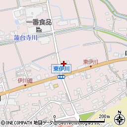 福岡県飯塚市伊川545-1周辺の地図