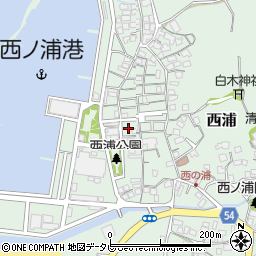 福岡県福岡市西区西浦1119周辺の地図