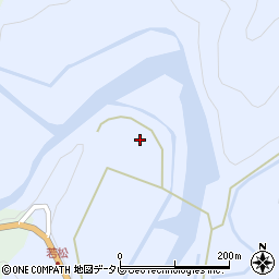 徳島県海部郡海陽町若松61周辺の地図