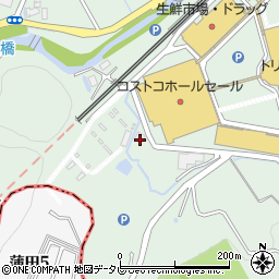 福岡県糟屋郡久山町山田1252周辺の地図
