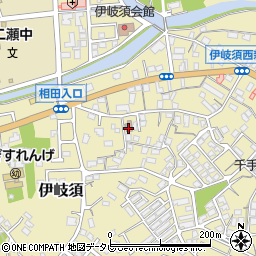 東伊岐須公民館周辺の地図