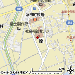 糸田町社会福祉センター周辺の地図