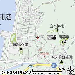 福岡県福岡市西区西浦1298周辺の地図