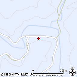 徳島県海部郡海陽町浅川オハタケ周辺の地図