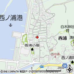 福岡県福岡市西区西浦1139周辺の地図