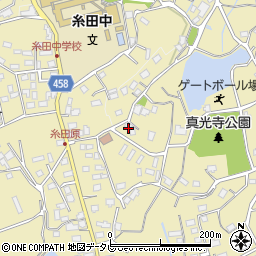 福岡県田川郡糸田町3434-2周辺の地図