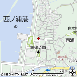 福岡県福岡市西区西浦1159周辺の地図