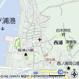 福岡県福岡市西区西浦1148周辺の地図