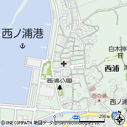 福岡県福岡市西区西浦1161周辺の地図