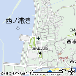 福岡県福岡市西区西浦1184周辺の地図