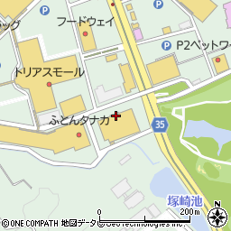 福岡県糟屋郡久山町山田1207周辺の地図