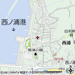 福岡県福岡市西区西浦1182周辺の地図