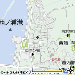 福岡県福岡市西区西浦1177周辺の地図