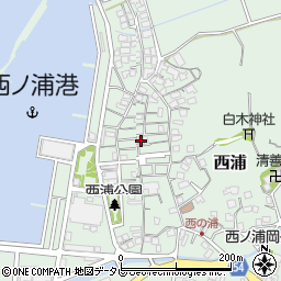 福岡県福岡市西区西浦1176周辺の地図