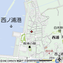 福岡県福岡市西区西浦1180周辺の地図