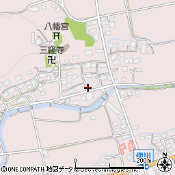 福岡県飯塚市伊川764-1周辺の地図