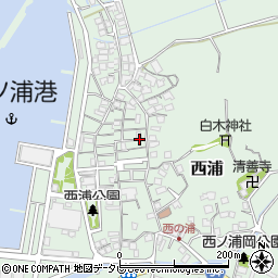 福岡県福岡市西区西浦1194周辺の地図