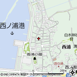 福岡県福岡市西区西浦1203周辺の地図