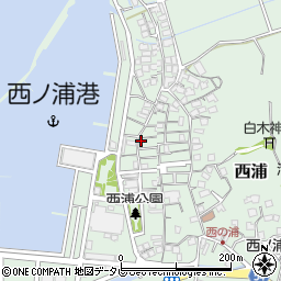 福岡県福岡市西区西浦1205周辺の地図