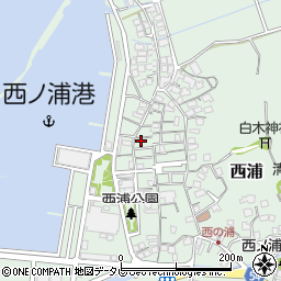 福岡県福岡市西区西浦1204周辺の地図