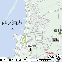 福岡県福岡市西区西浦1209周辺の地図