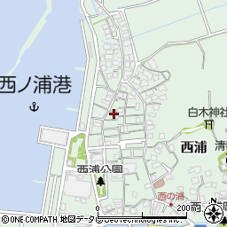 福岡県福岡市西区西浦1231周辺の地図