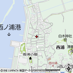 福岡県福岡市西区西浦1228周辺の地図