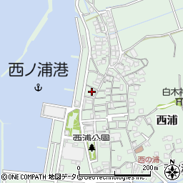 福岡県福岡市西区西浦1210周辺の地図