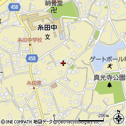 福岡県田川郡糸田町3408周辺の地図