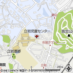 飯塚市立　立岩児童クラブ周辺の地図