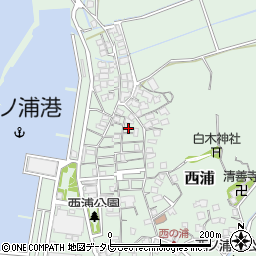福岡県福岡市西区西浦1251周辺の地図