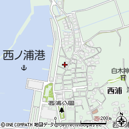 福岡県福岡市西区西浦1236周辺の地図