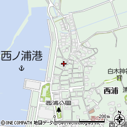 福岡県福岡市西区西浦1259周辺の地図